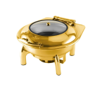 Vicenza Emma Hydraulic Chafing Dish 6L Gold VCF016-G